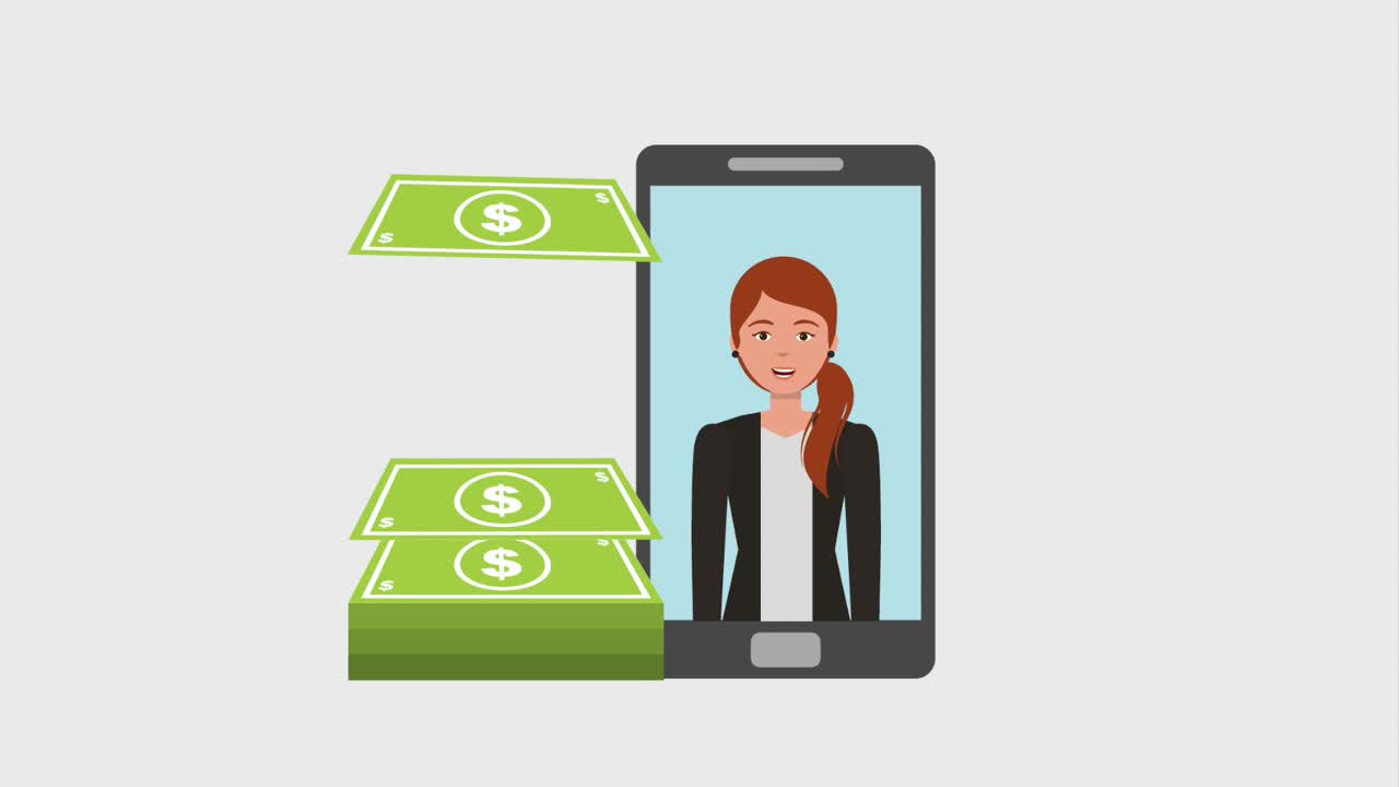 팀워크 사람들 애니메이션 hd