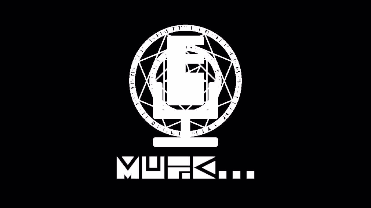 Magic circle mute icon Text animation 1080p - 30 fps - Alpha Channel