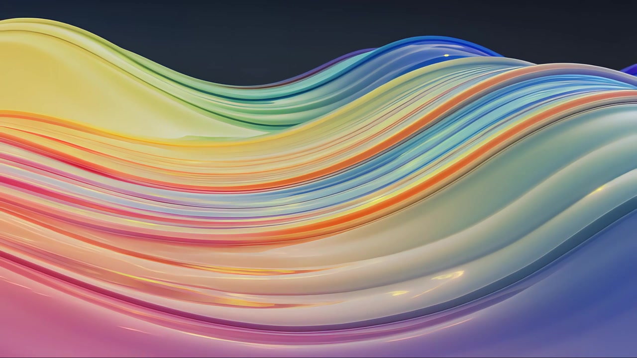 Abstract Fluid Motion Background 4K