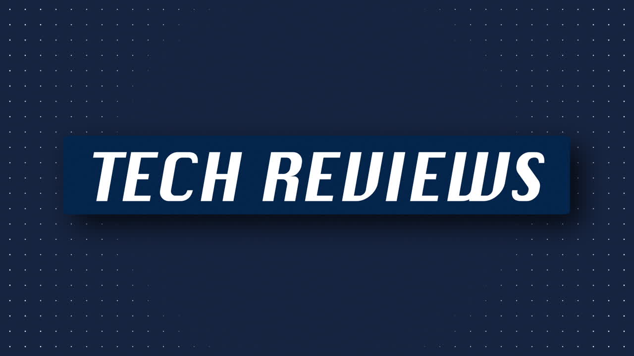 &amp;quot;TECH REVIEWS&amp;quot; 3D Graphic