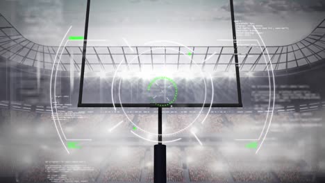 Animation-of-radar-and-data-processing-over-american-football-stadium