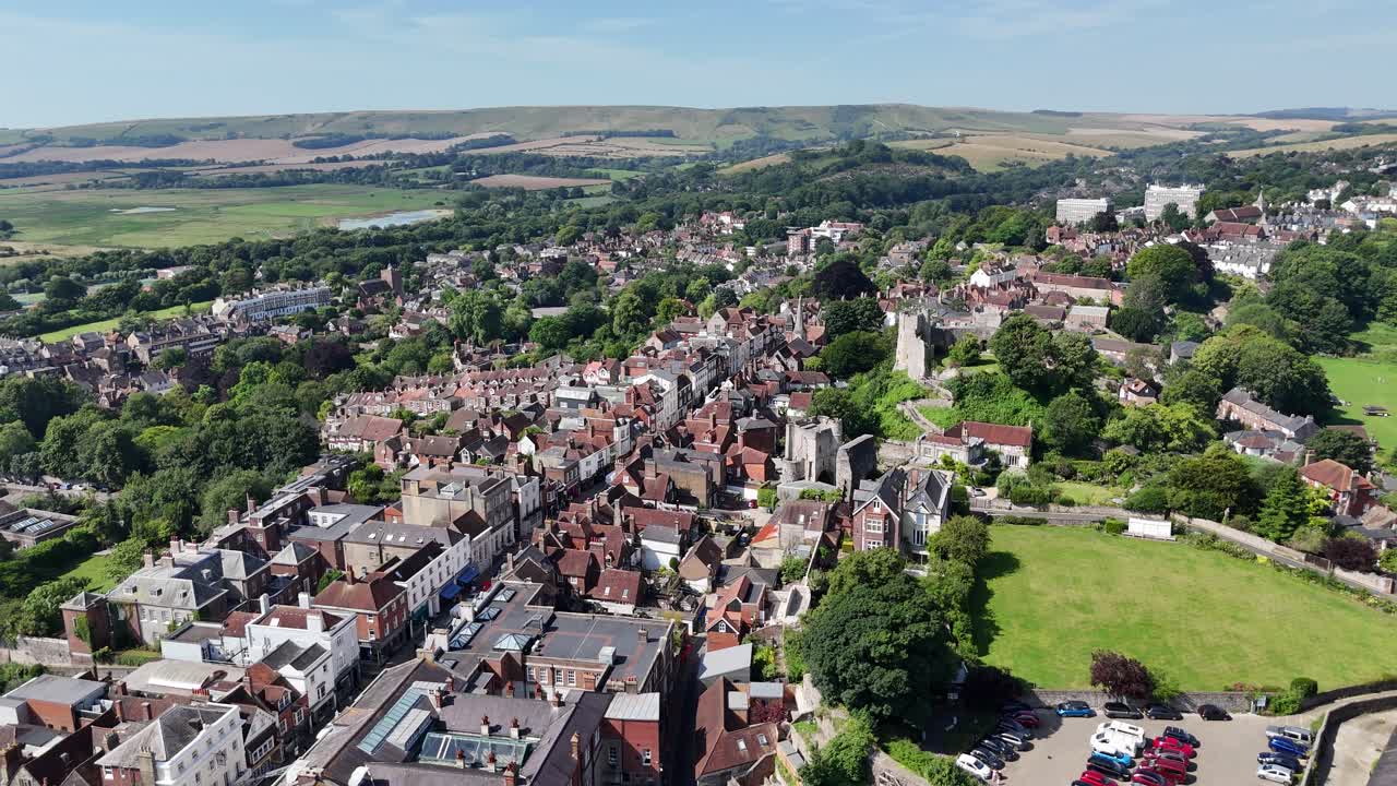 드론을 뒤로 당기고, 리버스, 루이스 타운, 이스트 서섹스, 영국, 드론, 에어리언