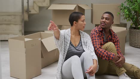 couple moving in to a new home