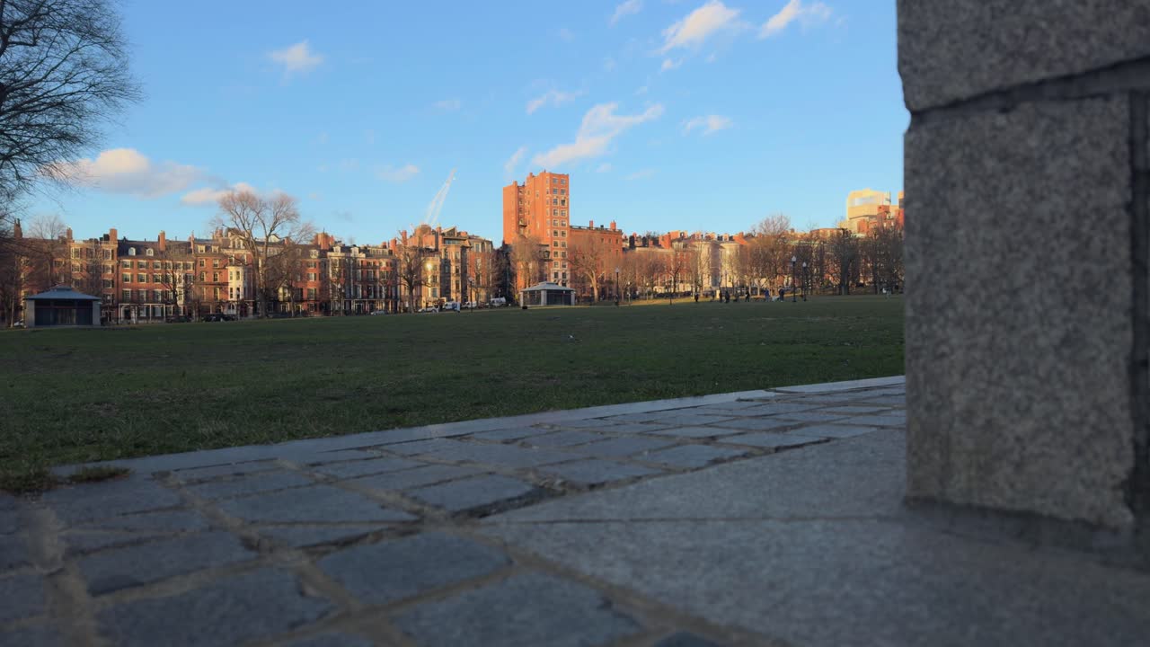 Boston Commons in January 2025
