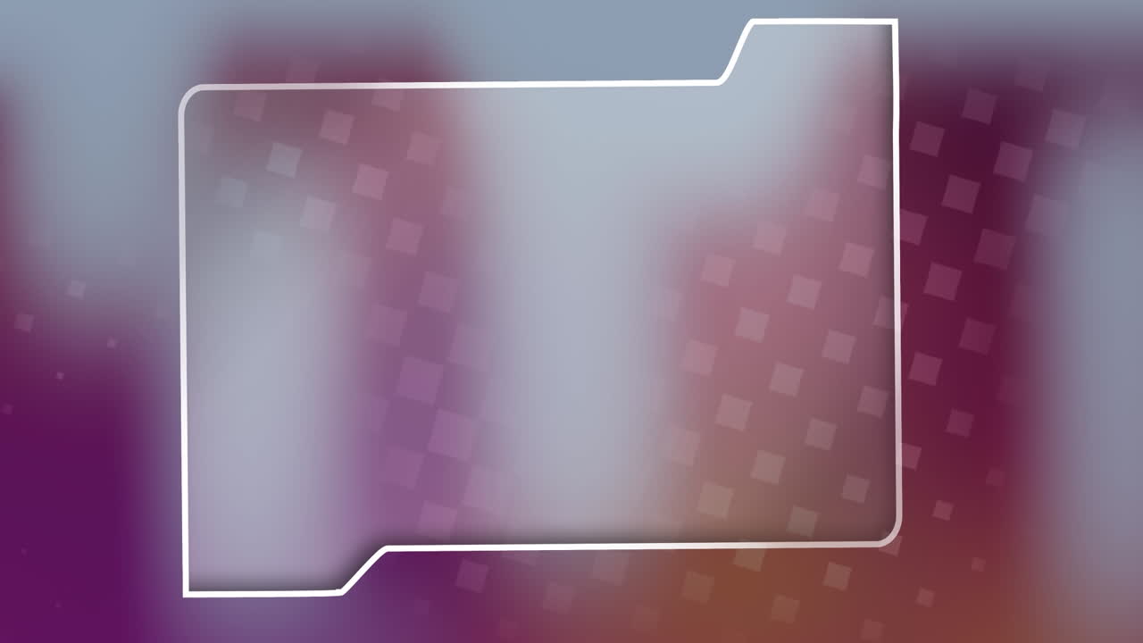 animación de la forma sobre un fondo oscuro