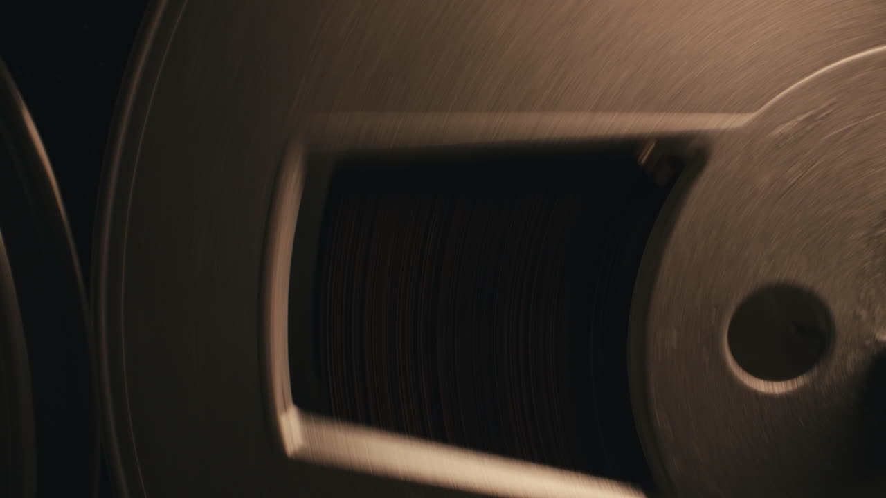 A vintage tape recorder