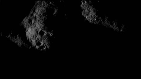 imágenes de la nasa de volar sobre la superficie de la luna