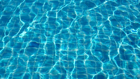 colorful abstract of water surface in swimming pool