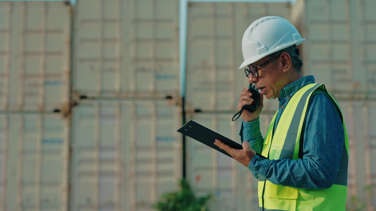 Worker Communicating at Port with Containers