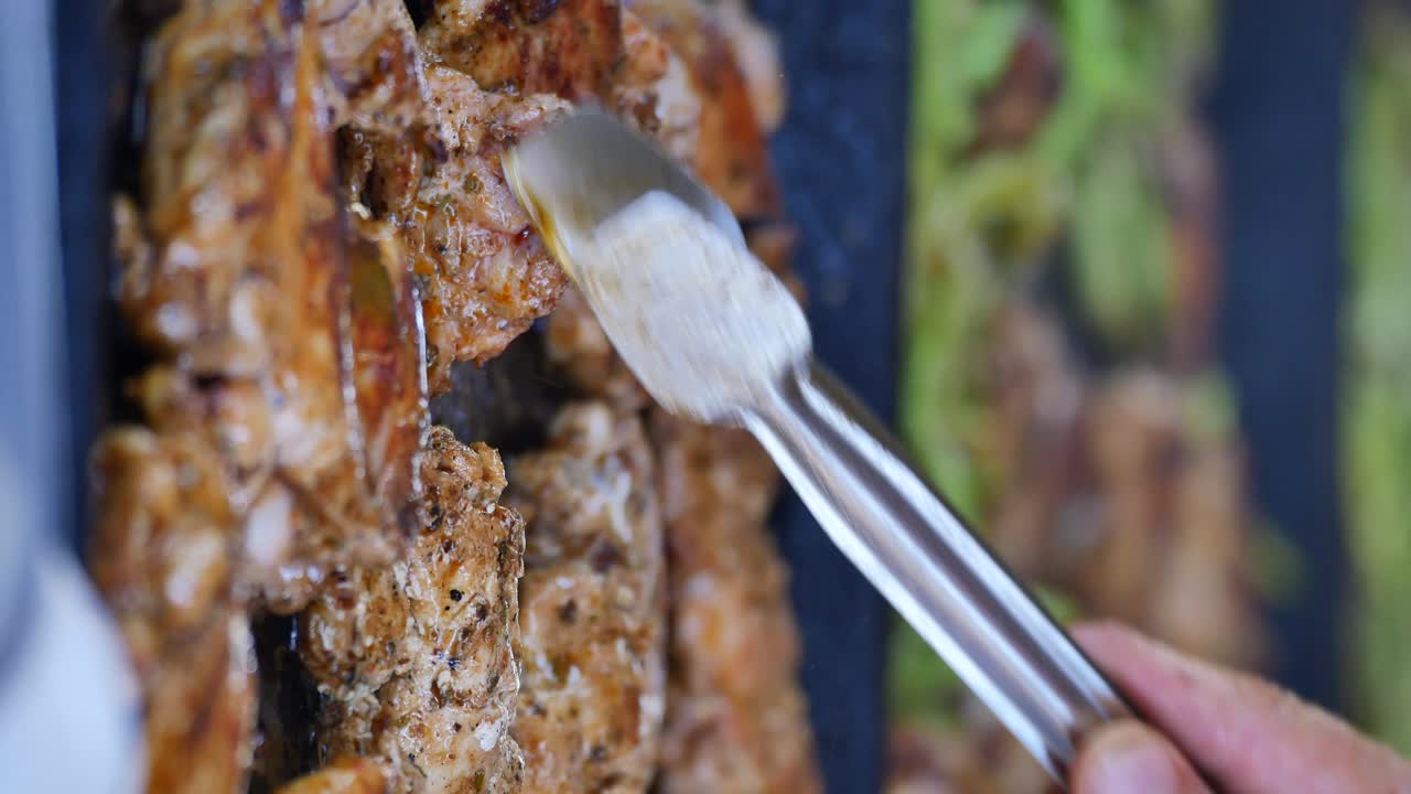 Grilled Chicken Close-Up
