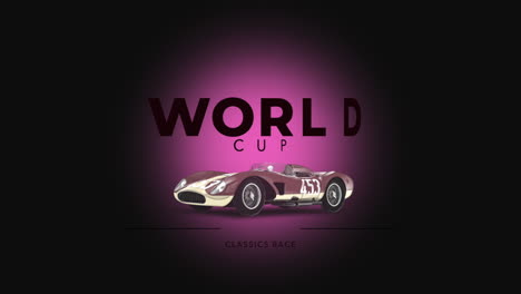 World-Cup-Classics-Car-with-sport-car-on-purple-gradient