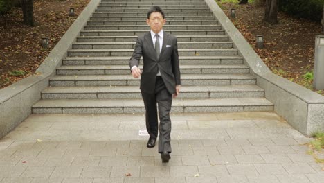 도쿄에 있는 일본인 사업가