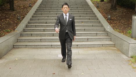 japanese businessman in tokyo