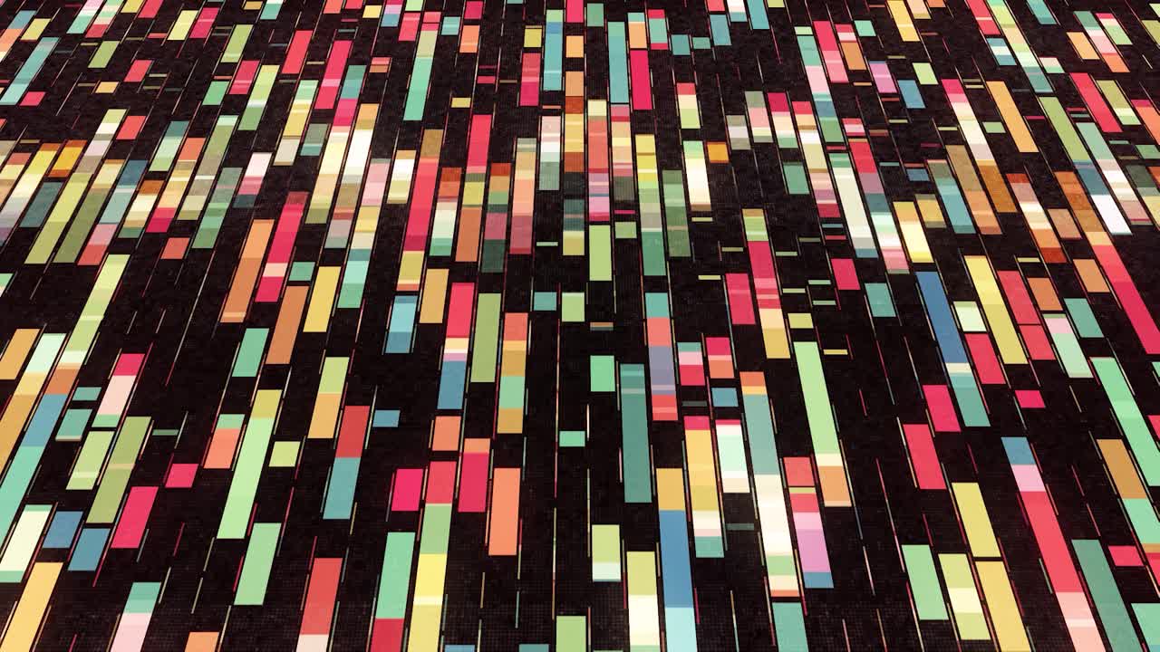 patrón geométrico abstracto y colorido