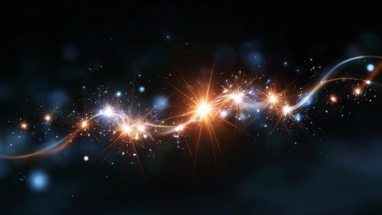 A mesmerizing cosmic pathway illuminated by vibrant starlight and swirling energy, showcasing beautiful bursts of color in a breathtaking celestial display filled with intricate details and ethereal charm