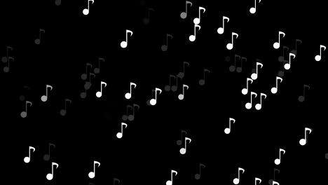 musical note background animation