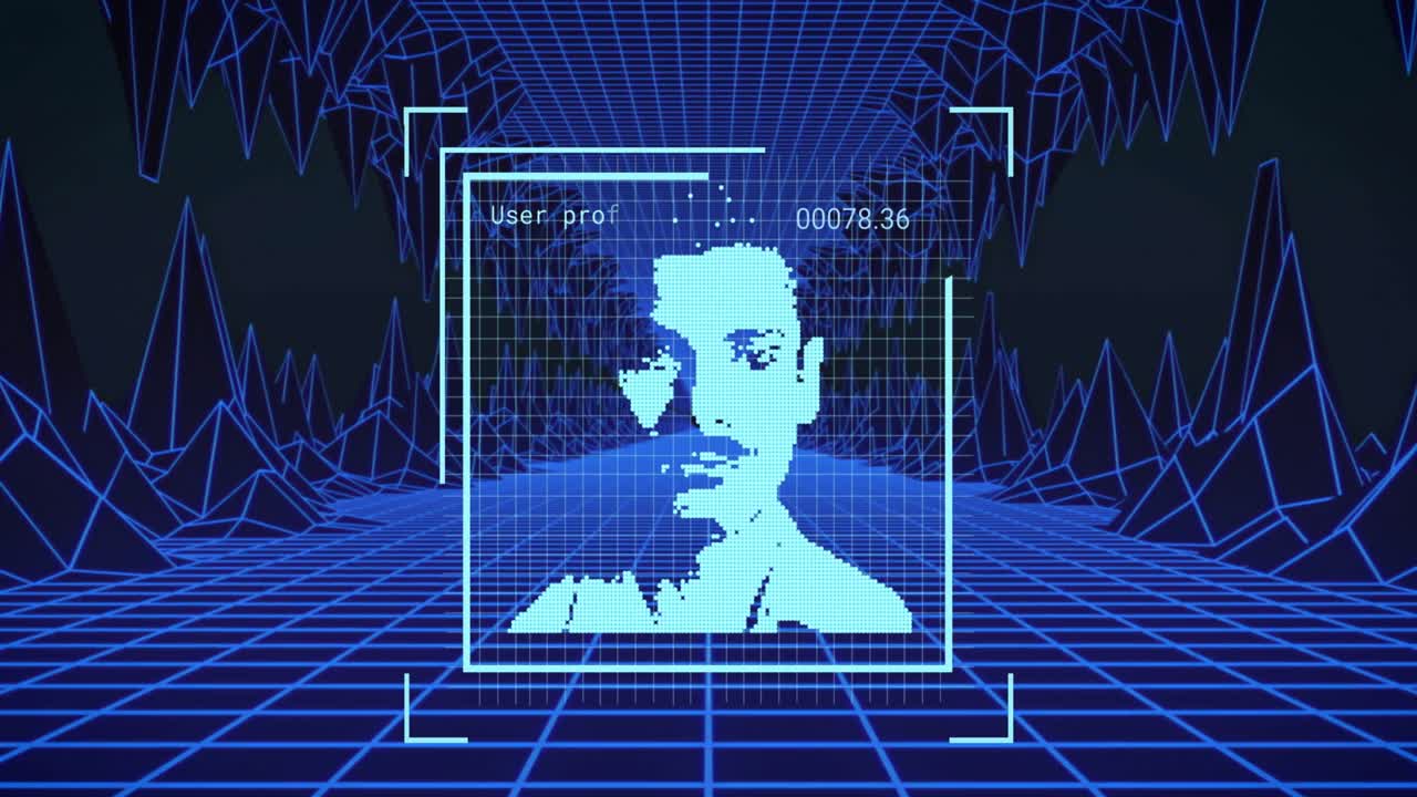 디지털 공간에서 사용자 사진의 애니메이션