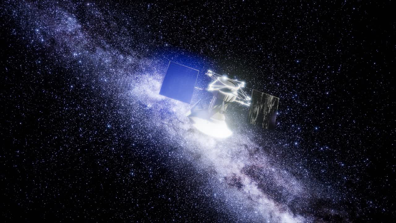 마젤란 우주선이 금성에 접근하고 있습니다.