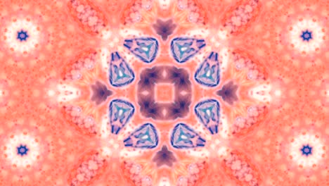movimiento de fondo de kaleidoscopio abstractamente colorido