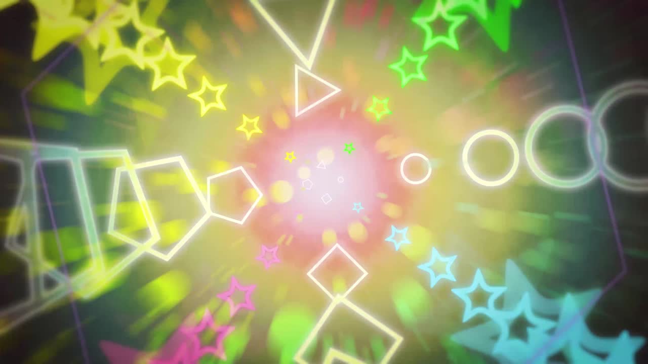 fondo del efecto del centro del tunel de haz