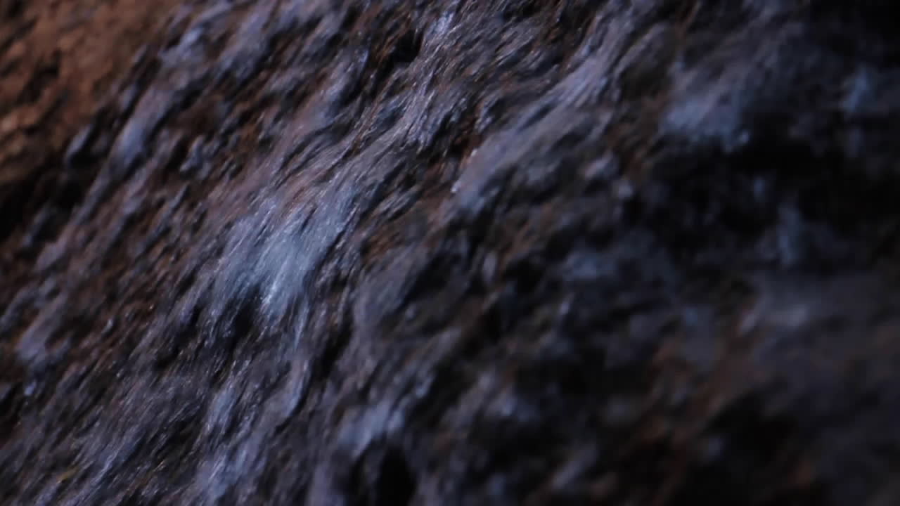 el agua fluye en el parque nacional zion caminata por el río