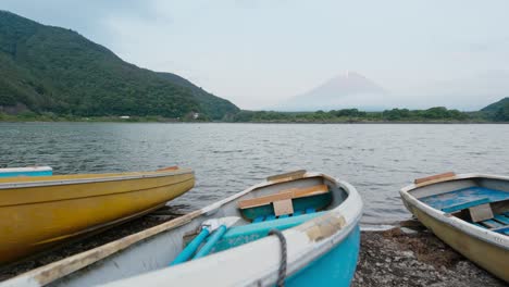 old boats on the shore