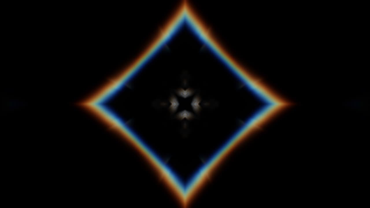 luz parpadeante. movimiento abstracto. bucle vj