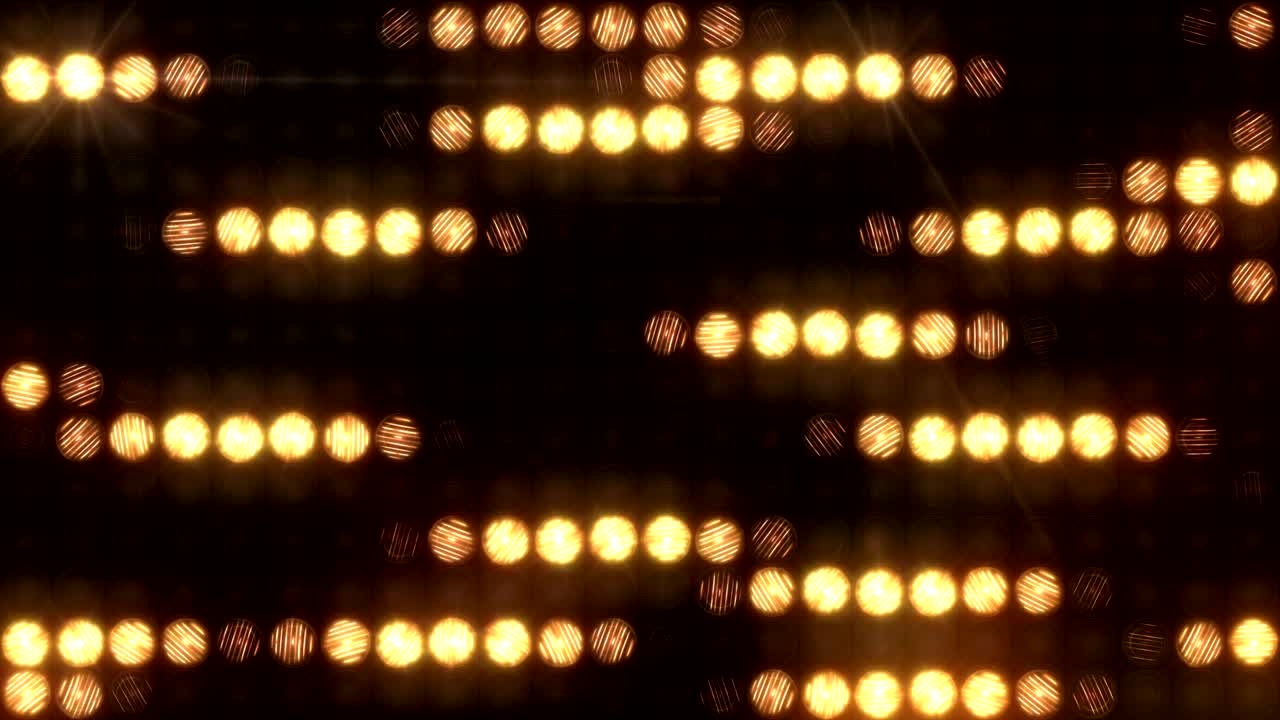 Horizontally creeping lines on a wall of light, loop