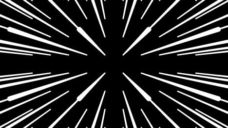 loop slow motion on the road. looped video. white and black simple lines background. glowing lasers.