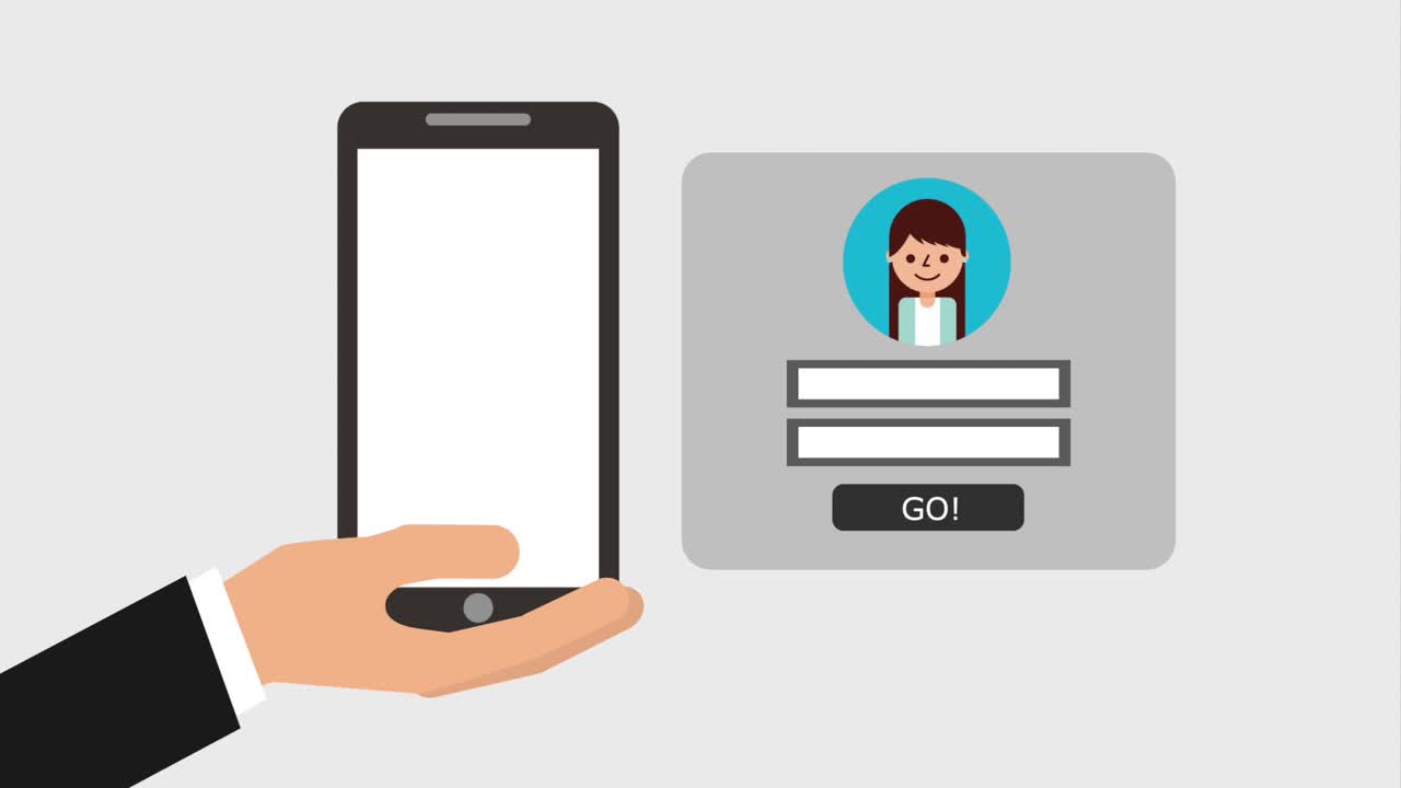 servicio público de taxi animación en línea