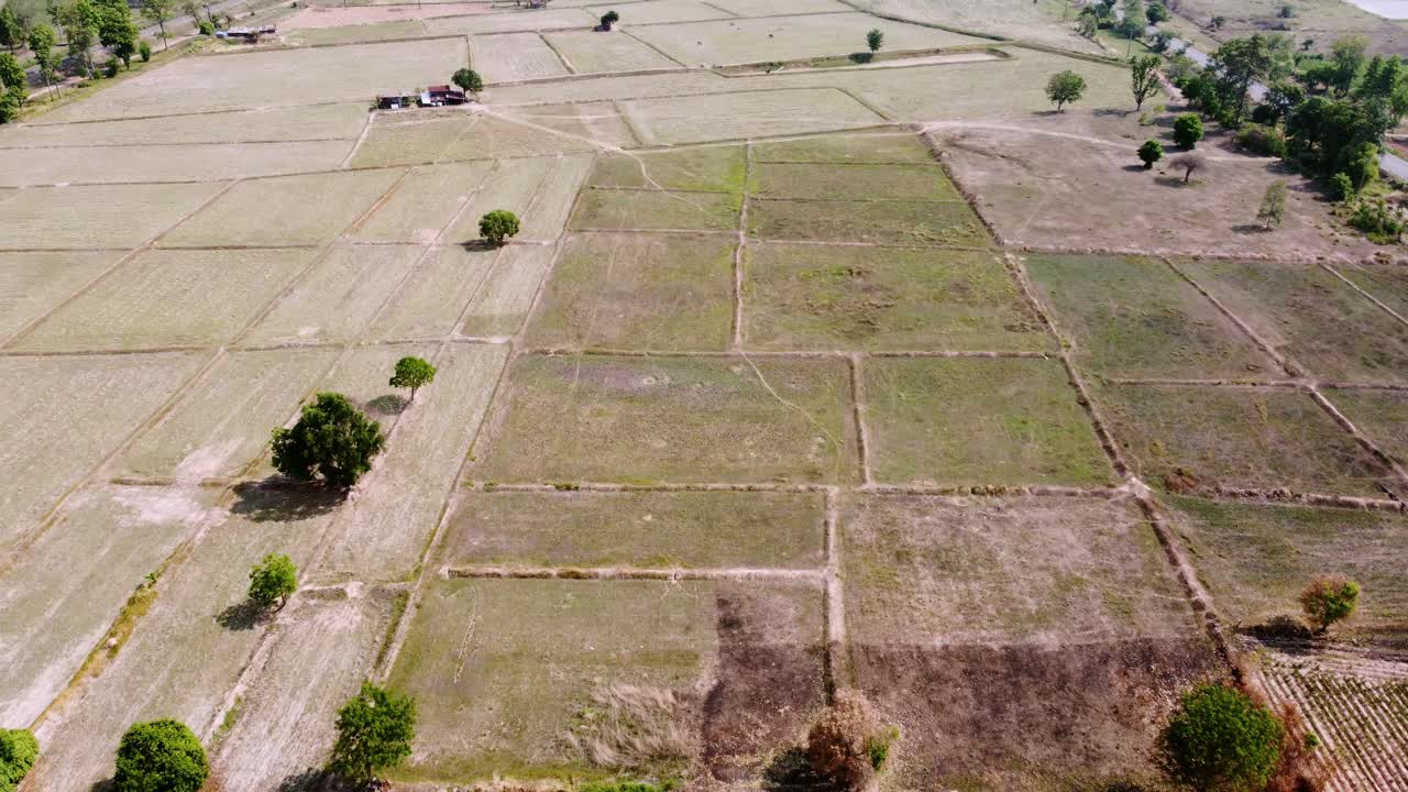 Aerial top view by drone shot