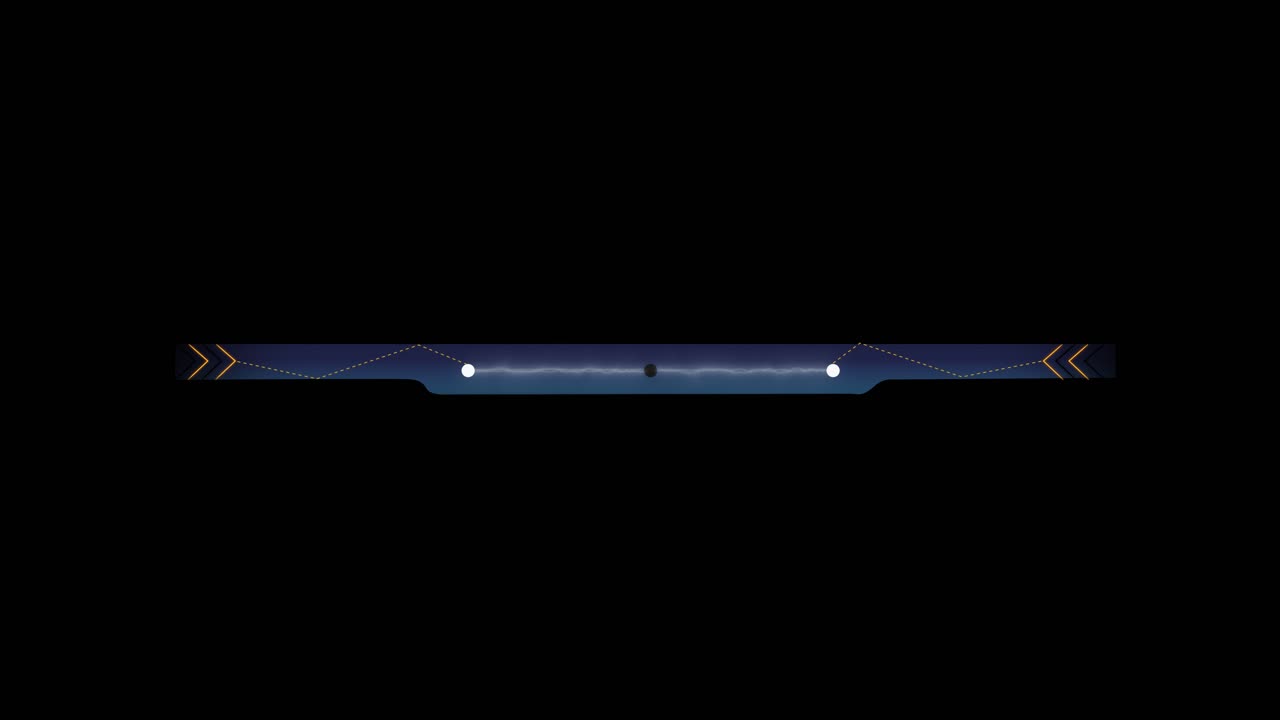 Futuristic circle hud virtual display interface technology animation background video intro science