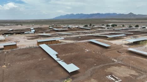 Empty-feedlot-in-southwest-USA-after-beef-cattle-were-shipped-to-butcher