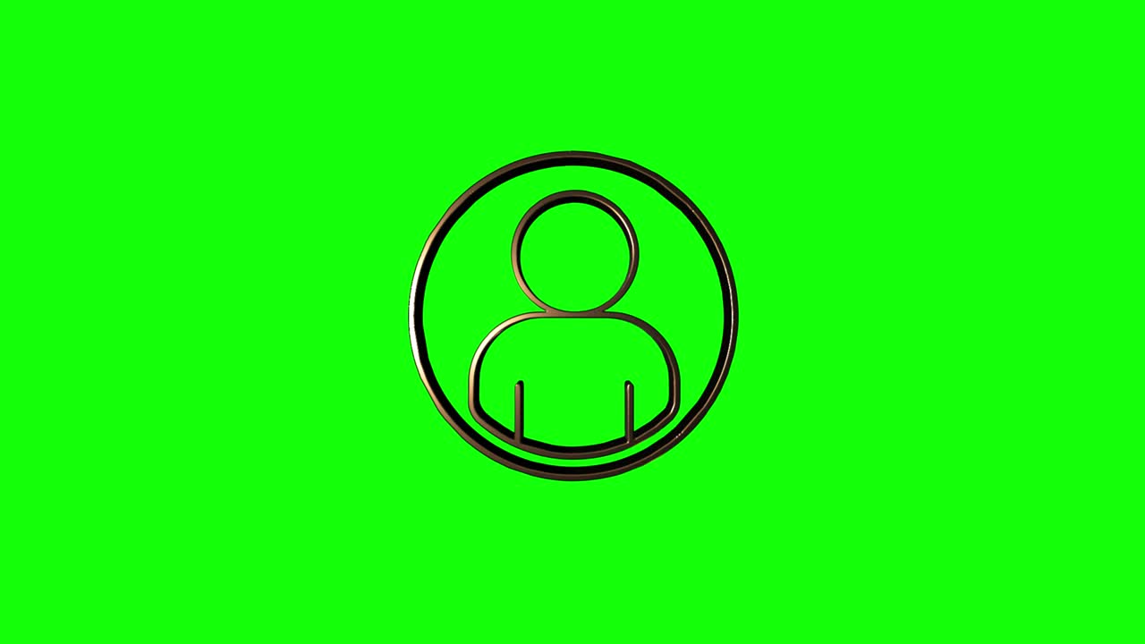 Design di icone per social media. Icona web stilizzata. Grafica in movimento.