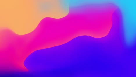 abstract liquid gradient colorful background seamless looped animation.