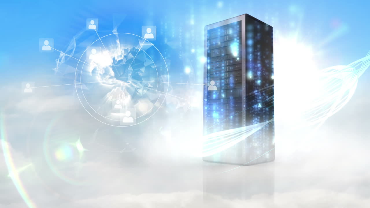 Video of big data network