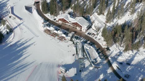 the skiing season in kronplatz ski resort, south tirol, italy-1