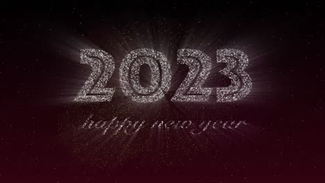 2023 new year celebration card