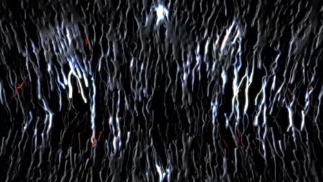 abstract swirling line on black background 4k vj loop animation