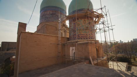 samarkand city shahi zinda mausoleums islamic architecture restoration mosaics 42 of 51