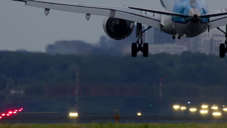 aterrizaje del avión