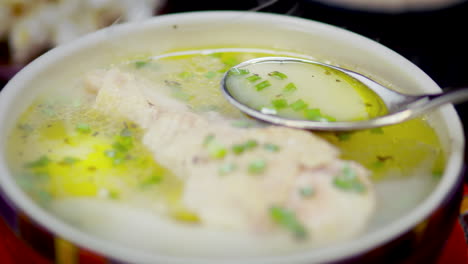 homemade chicken soup