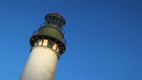 A-Telephoto-View-Of-The-Top-Of-A-Lighthouse-And-Its-Circular-Decks-With-360Degree-Views-Of-The-Horizon