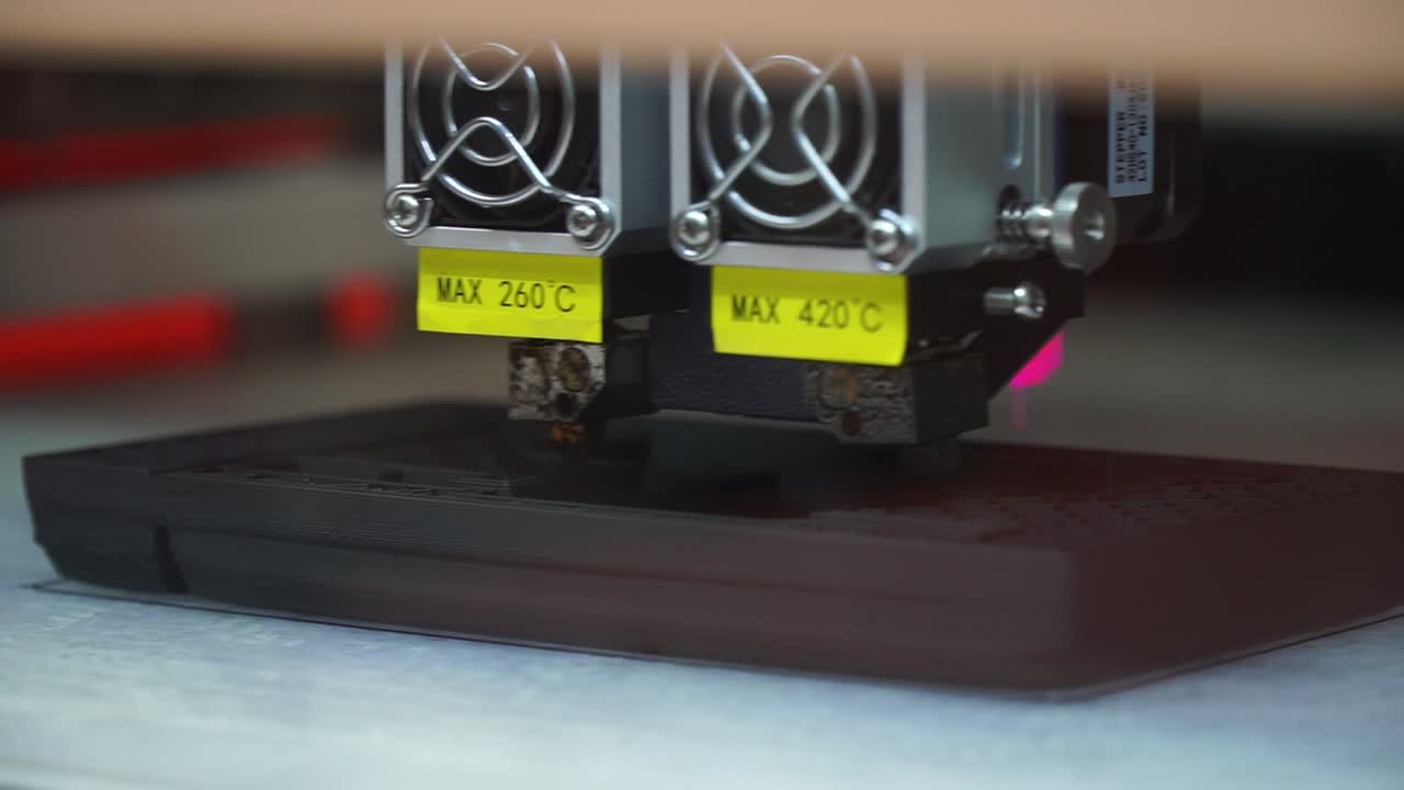 3d 프린터 모델링 디자인 계층별로 클로즈업