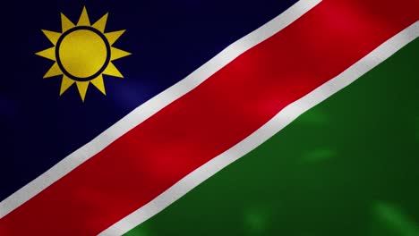 namibian dense flag fabric wavers, background loop