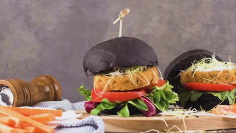 hamburguesas de verduras a la parrilla