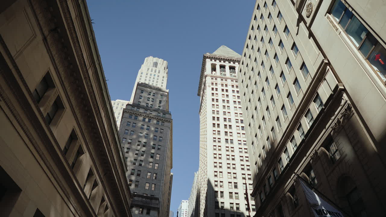 City Skyline in a Sunny Day