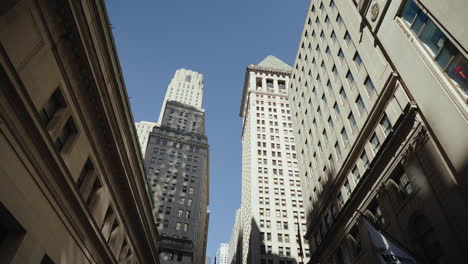 city skyline in a sunny day