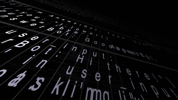 Chat bot computer code artificial intelligence machine learning script