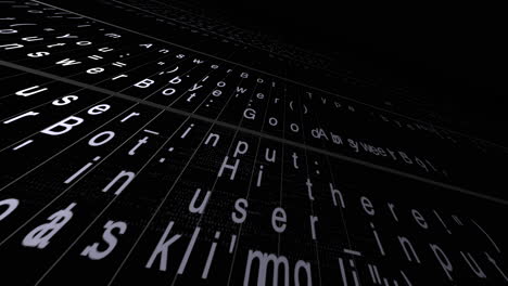chat bot computer code artificial intelligence machine learning script